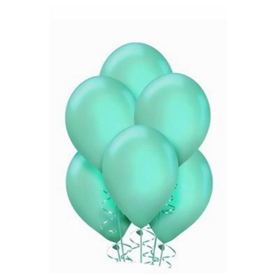 Balon Gemar Metalik Yeşil 11inch 100lü