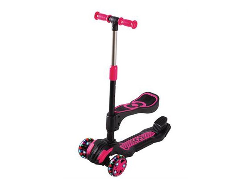 Scooter%2059564%20Combo%20Oturaklı%20Işıklı%20Pembe