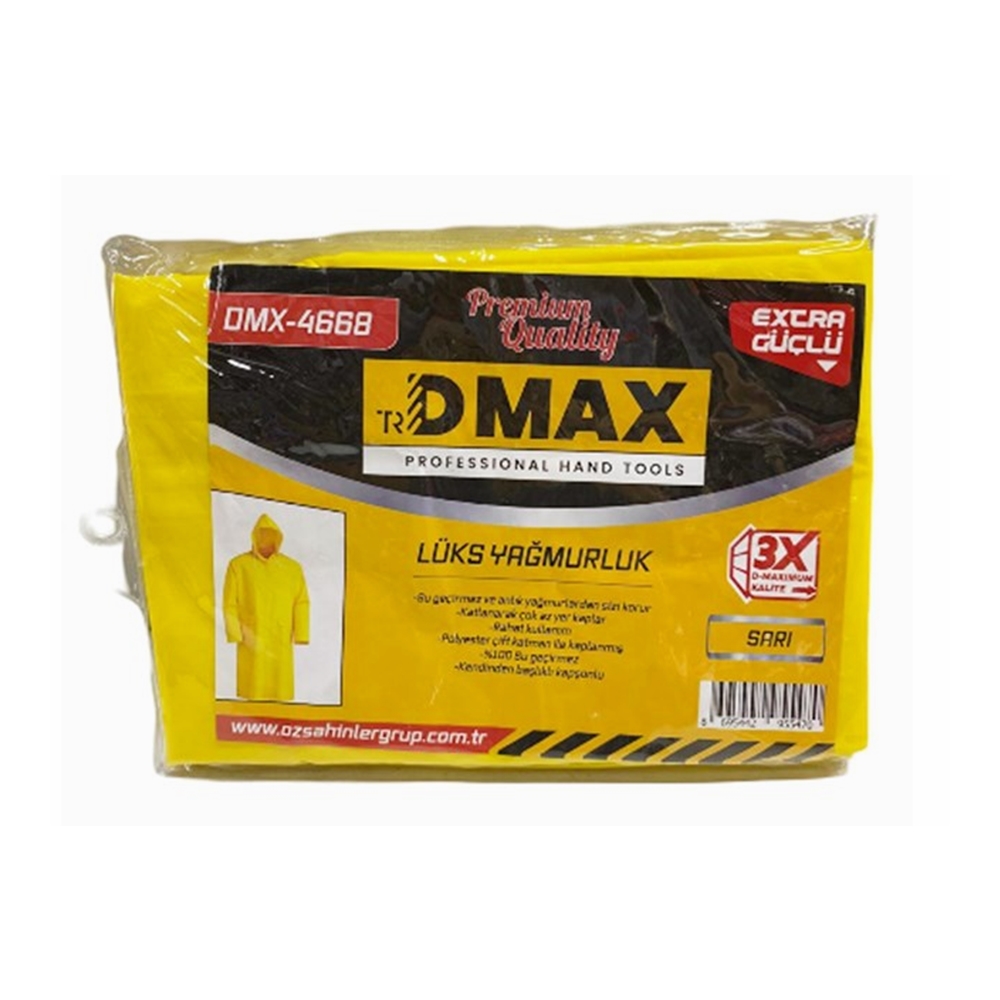 Dmax%20DMX4668%20Yağmurluk%20Sarı%20Lüks%20230gr