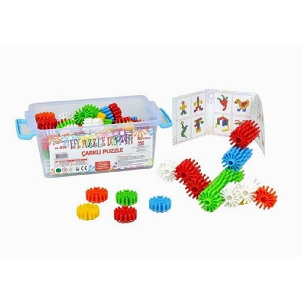 Efe%20414%20Çarklı%20Puzzle%20Set%2060pcs