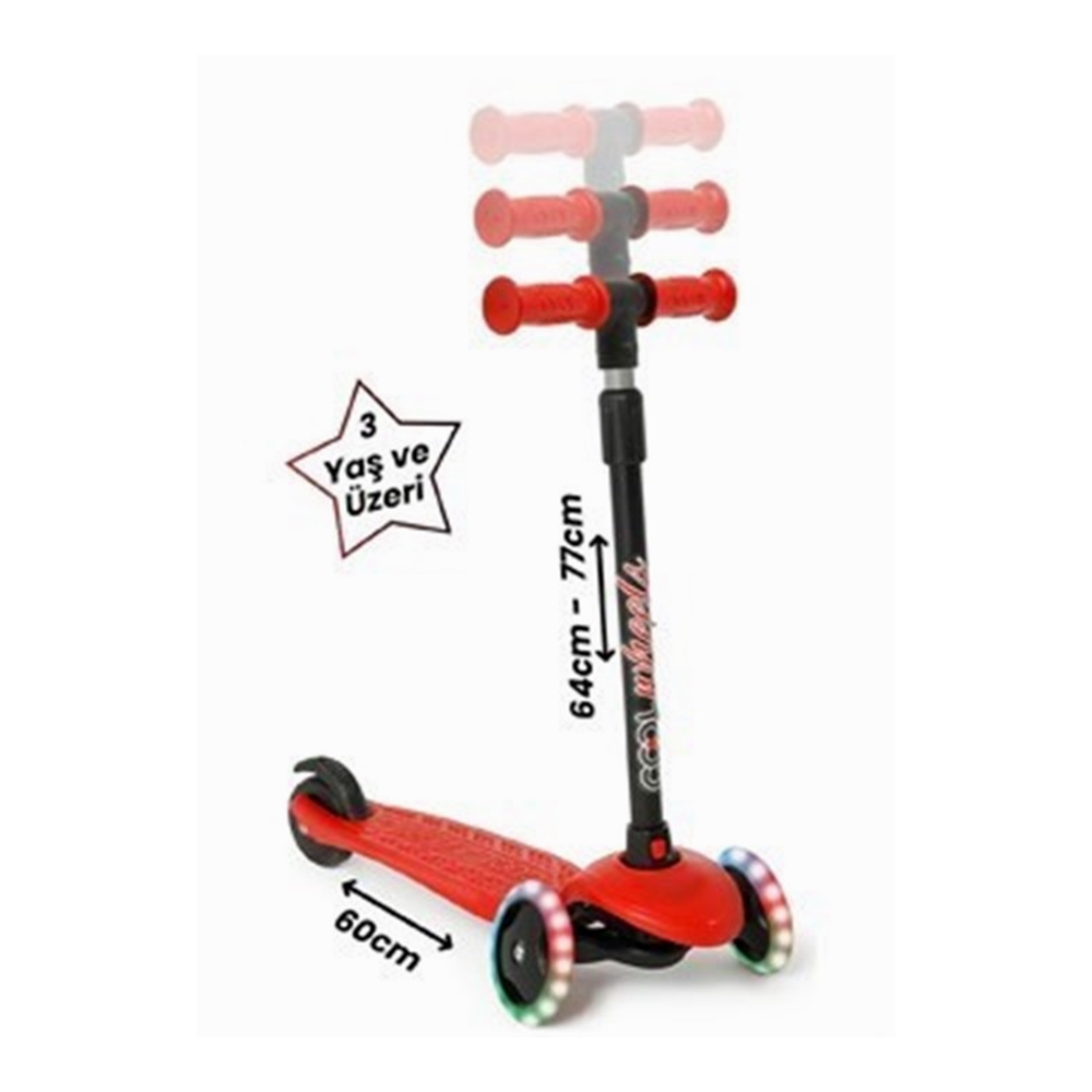 Scooter%2059663%20Star%203+Işıklı%20Kırmızı%20Kampanya%20