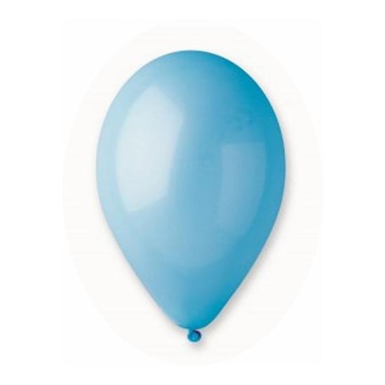 Balon Gemar Light Blue 10inch 100lü
