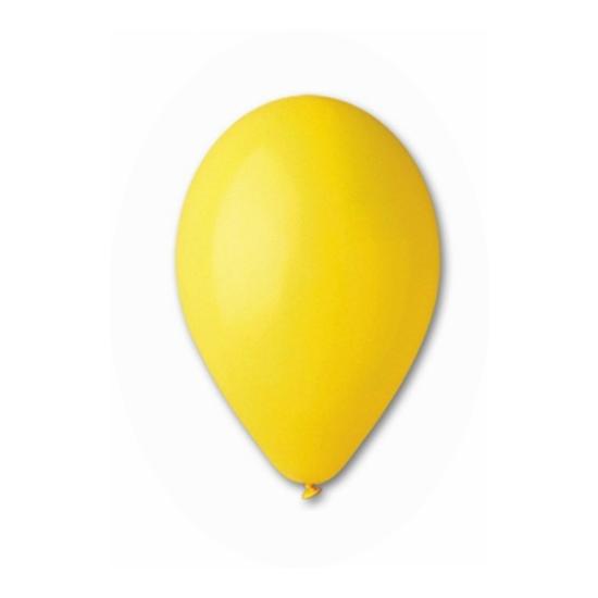 Balon Gemar Sarı 10inch 100lü