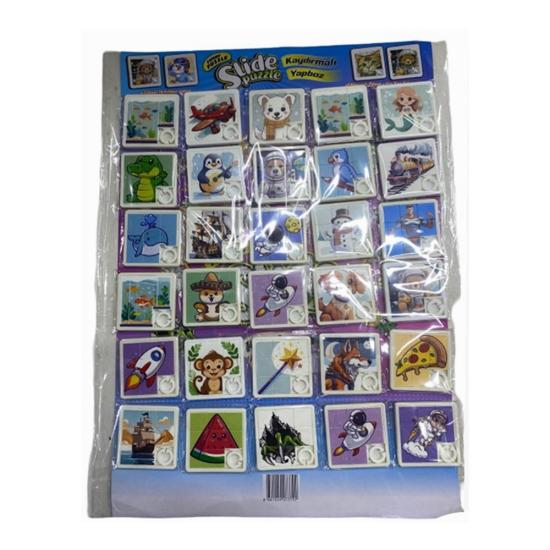 Kartela 3792 Kaydırmalı Puzzle 30lu