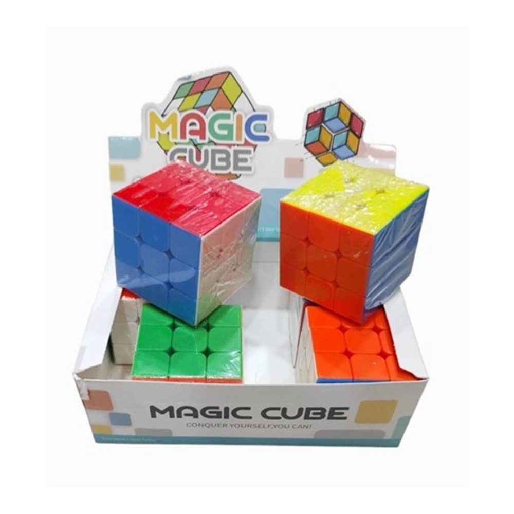 Zeka%20Rubik%20Küp%20LH3578%20Kalite%206lı%20Parlak%20Renk